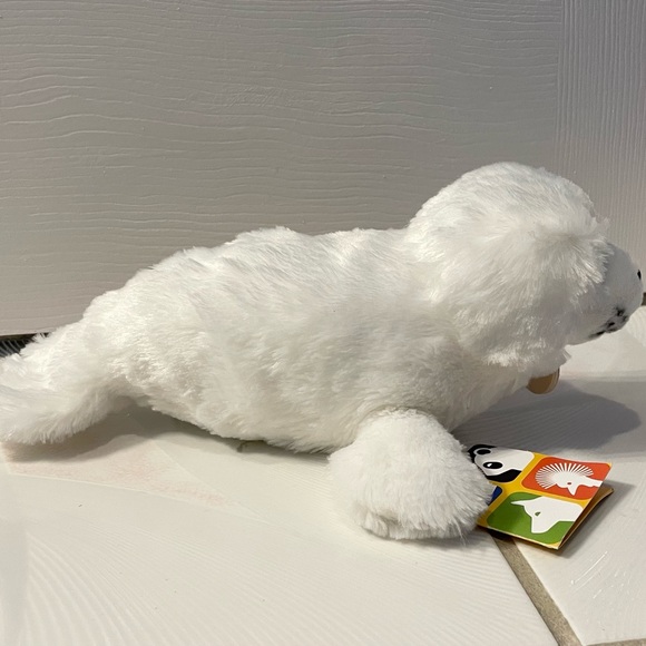 Wild Republic white seal stuff animal - Picture 3 of 7